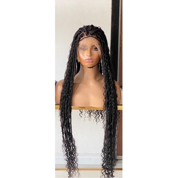 Tally Full Lace Braided Wig with baby hairs - Picture 1 of 1